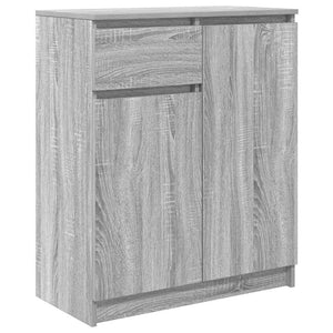 vidaXL Credenza con Cassetto Grigio Sonoma 71x35x84 cm in Truciolato