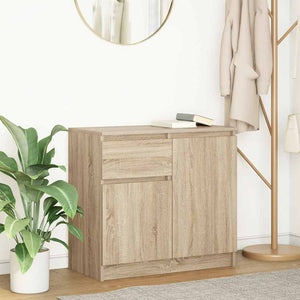 Credenza con Cassetto Rovere Sonoma 71x35x65 cm in Truciolato