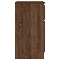 vidaXL Credenza con Cassetto Rovere Marrone 71x35x65 cm in Truciolato