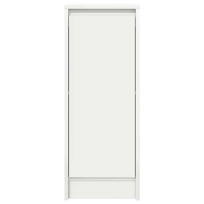 Credenza Bianca 29,5x34x76 cm in Legno Multistrato 861607