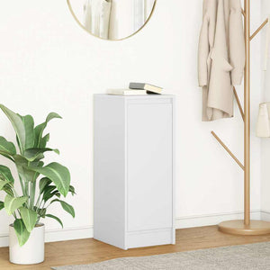 Credenza Bianca 29,5x34x76 cm in Legno Multistrato 861607