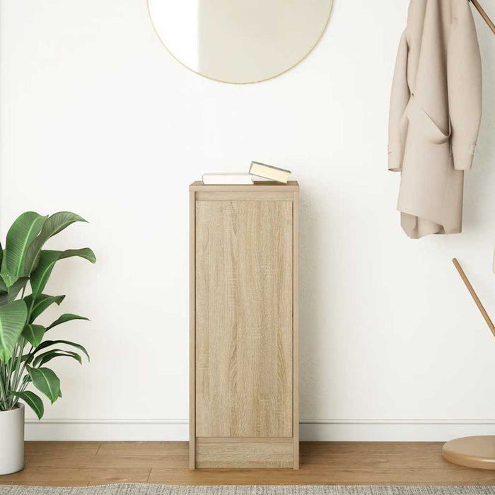 Credenza Rovere Sonoma 29,5x34x76 cm in Legno Multistrato