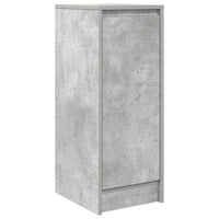 vidaXL Credenza Grigio Cemento 29,5x34x76 cm in Legno Multistrato