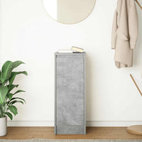 Credenza-Buffet-Armadio da cucina Grigio Cemento 29,5x34x76 cm in Legno Multistrato 159397