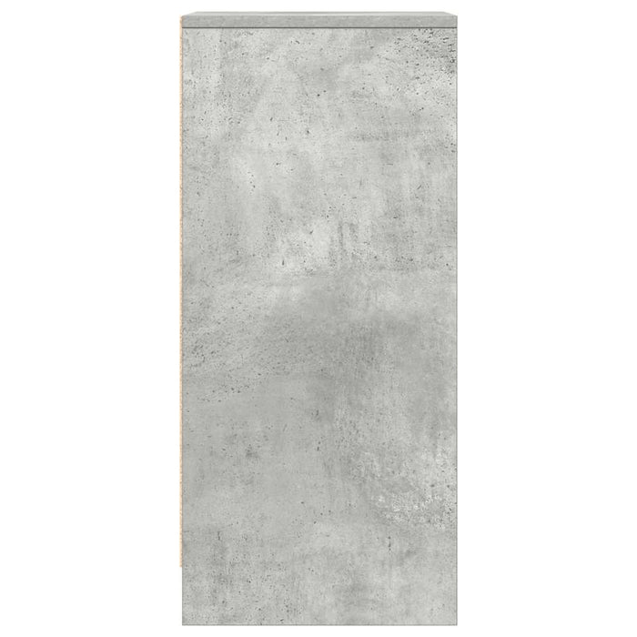 Credenza-Buffet-Armadio da cucina Grigio Cemento 29,5x34x76 cm in Legno Multistrato 159397