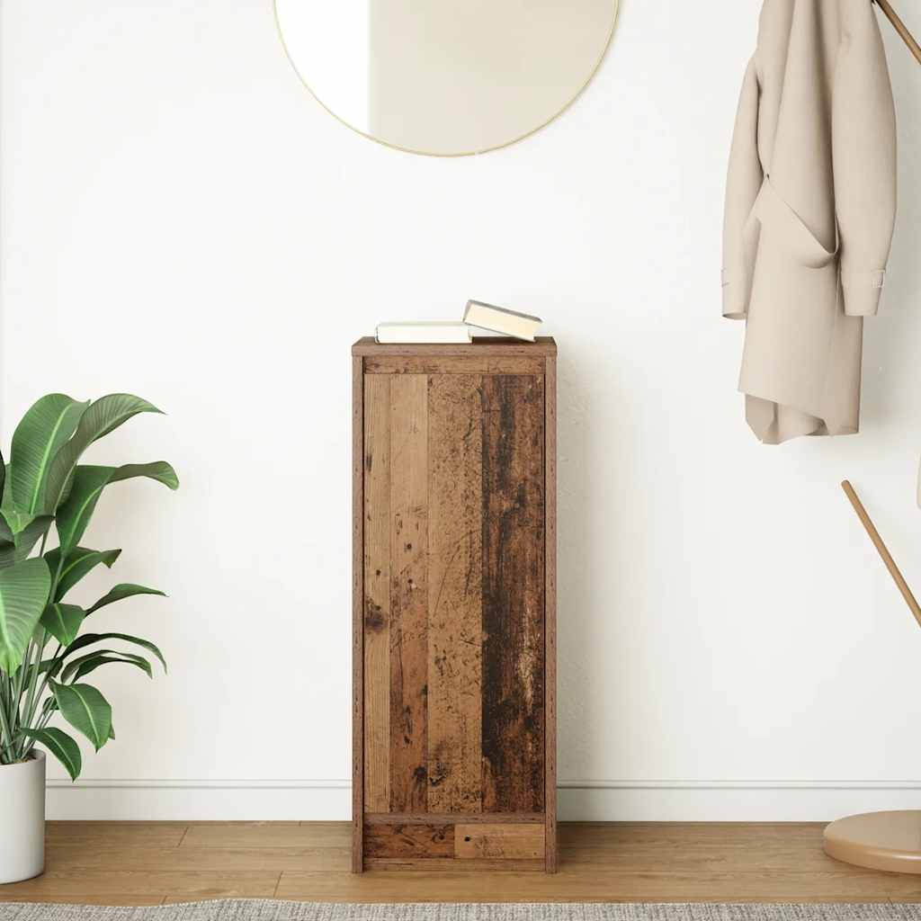 Credenza Legno Antico 29,5x34x76 cm in Legno Multistrato 861614