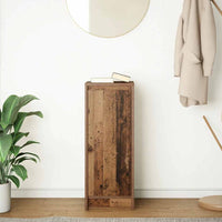 Credenza Legno Antico 29,5x34x76 cm in Legno Multistrato