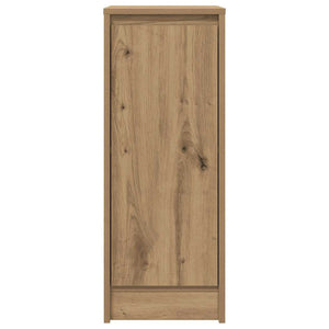 Credenza Rovere Artigianale 29,5x34x76 cm in Legno Multistrato