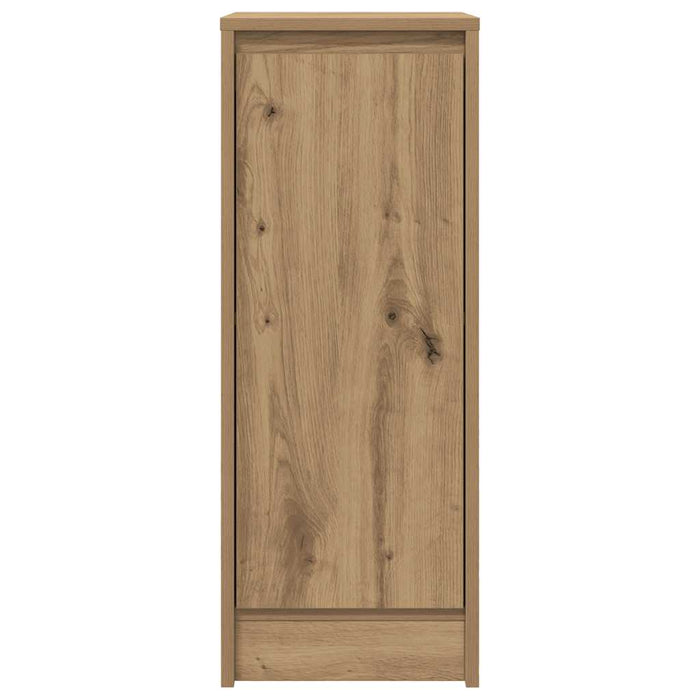 Credenza Rovere Artigianale 29,5x34x76 cm in Legno Multistrato