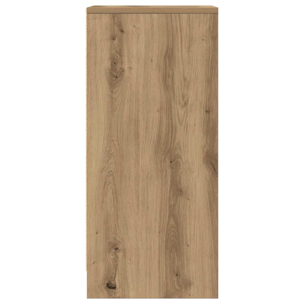 Credenza Rovere Artigianale 29,5x34x76 cm in Legno Multistrato 861615