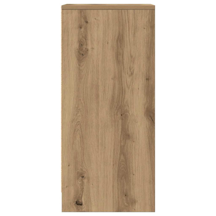 Credenza-Buffet-Armadio da cucina Rovere Artigianale 29,5x34x76 cm in Legno Multistrato 994423
