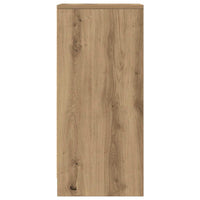 Credenza Rovere Artigianale 29,5x34x76 cm in Legno Multistrato