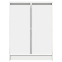 Credenza-Buffet-Armadio da cucina Bianca 57x34x76 cm in Legno Multistrato