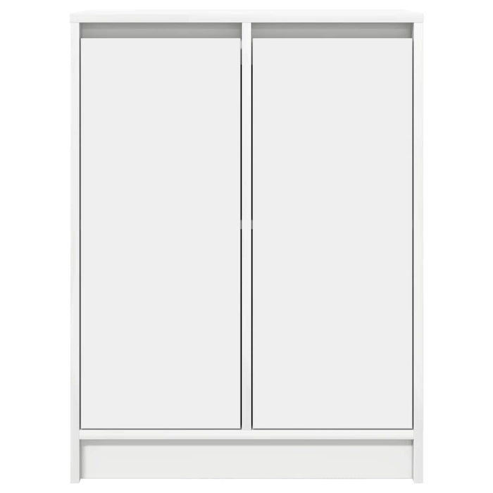 Credenza-Buffet-Armadio da cucina Bianca 57x34x76 cm in Legno Multistrato