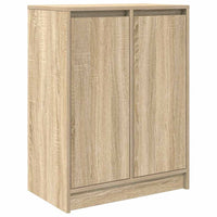 vidaXL Credenza Rovere Sonoma 57x34x76 cm in Legno Multistrato
