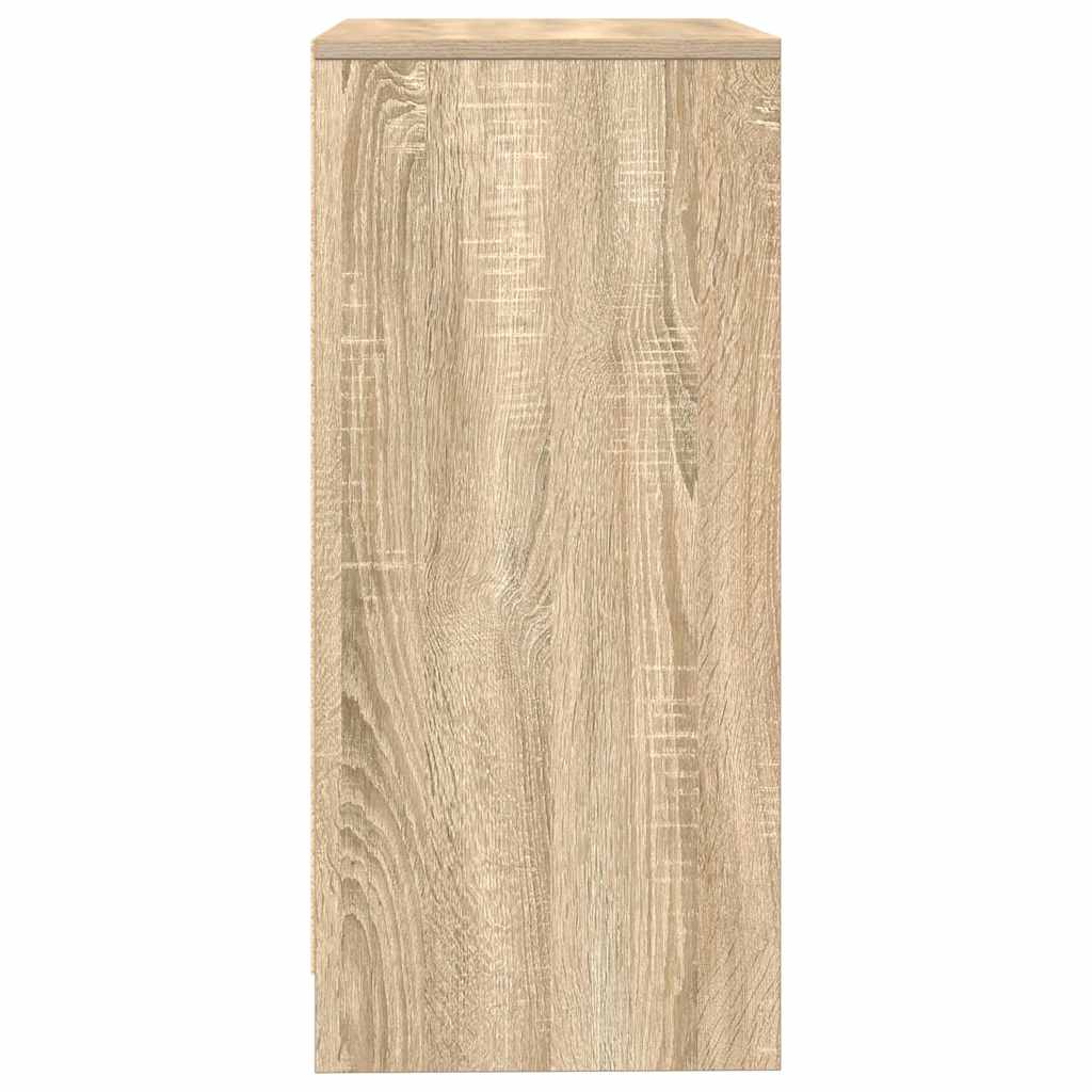 vidaXL Credenza Rovere Sonoma 57x34x76 cm in Legno Multistrato