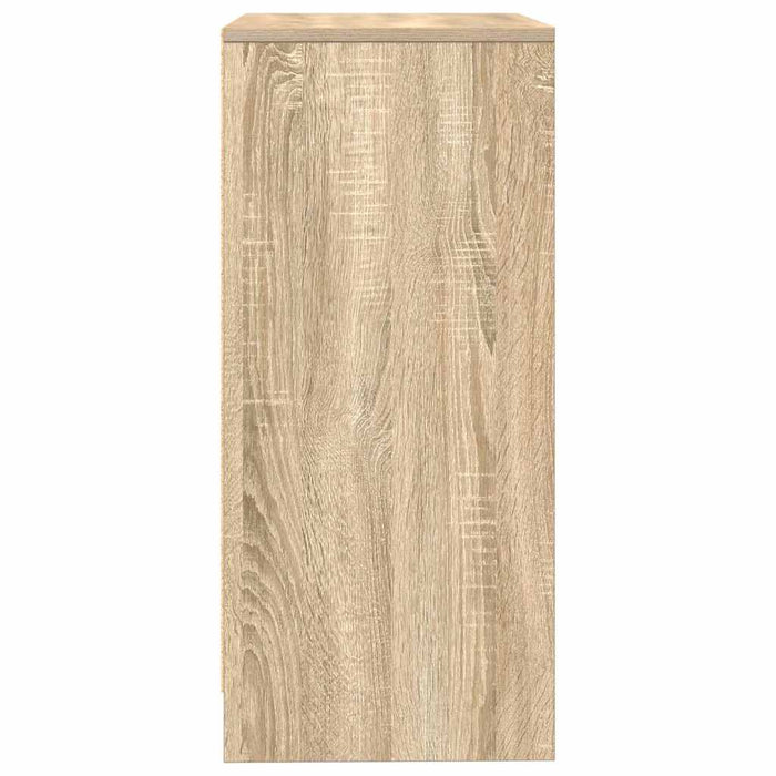 vidaXL Credenza Rovere Sonoma 57x34x76 cm in Legno Multistrato