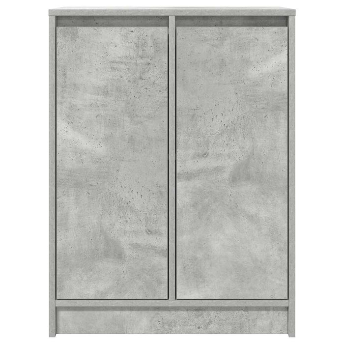 Credenza-Buffet-Armadio da cucina Grigio Cemento 57x34x76 cm in Legno Multistrato