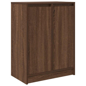vidaXL Credenza Rovere Marrone 57x34x76 cm in Legno tecnico