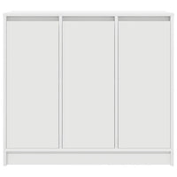Credenza Bianca 85x34x76 cm in Legno Multistrato 861625