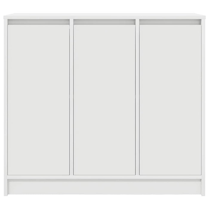 Credenza-Buffet-Armadio da cucina Bianca 85x34x76 cm in Legno Multistrato