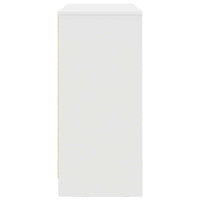 Credenza Bianca 85x34x76 cm in Legno Multistrato 861625