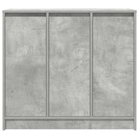 Credenza-Buffet-Armadio da cucina Grigio Cemento 85x34x76 cm in Legno Multistrato