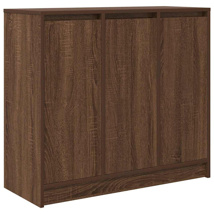 vidaXL Credenza Rovere Marrone 85x34x76 cm in Legno Multistrato