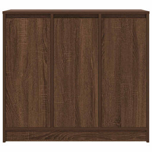vidaXL Credenza Rovere Marrone 85x34x76 cm in Legno Multistrato