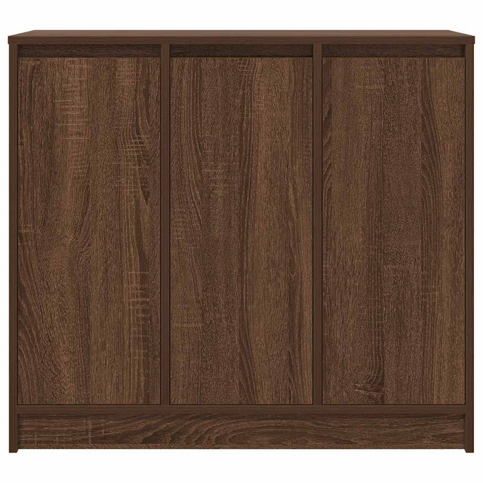 vidaXL Credenza Rovere Marrone 85x34x76 cm in Legno Multistrato