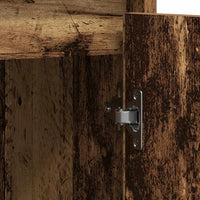 vidaXL Credenza Legno Antico 85x34x76 cm in Legno Multistrato