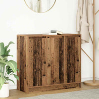 vidaXL Credenza Legno Antico 85x34x76 cm in Legno Multistrato
