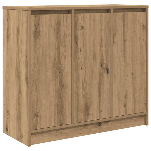 Credenza Rovere Artigianale 85x34x76 cm in Legno Multistrato 861633