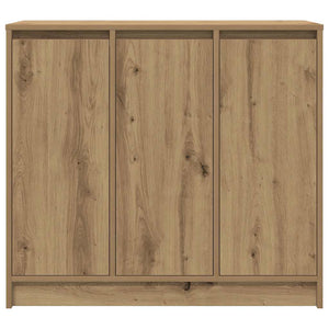 Credenza Rovere Artigianale 85x34x76 cm in Legno Multistrato 861633