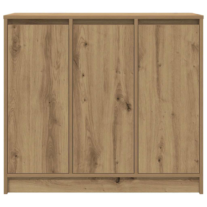 Credenza Rovere Artigianale 85x34x76 cm in Legno Multistrato 861633