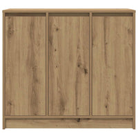 vidaXL Credenza Rovere Artigianale 85x34x76 cm in Legno Multistrato