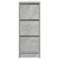 Credenza Grigio Cemento 29,5x34x76 cm in Legno Multistrato 861637