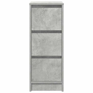 Credenza Grigio Cemento 29,5x34x76 cm in Legno Multistrato 861637
