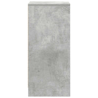 Credenza-Buffet-Armadio da cucina Grigio Cemento 29,5x34x76 cm in Legno Multistrato 582666