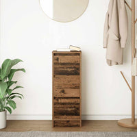 Credenza Legno Antico 29,5x34x76 cm in Legno Multistrato 861641