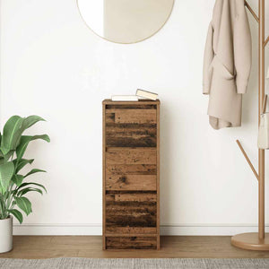 Credenza Legno Antico 29,5x34x76 cm in Legno Multistrato