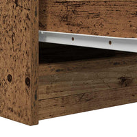 Credenza Legno Antico 29,5x34x76 cm in Legno Multistrato