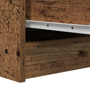 Credenza Legno Antico 29,5x34x76 cm in Legno Multistrato