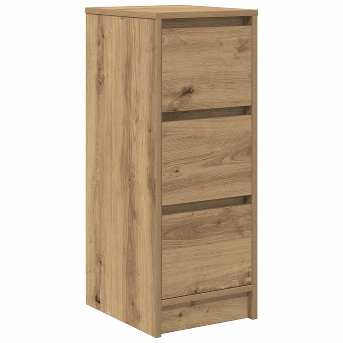 Credenza Rovere Artigianale 29,5x34x76 cm in Legno Multistrato 861642