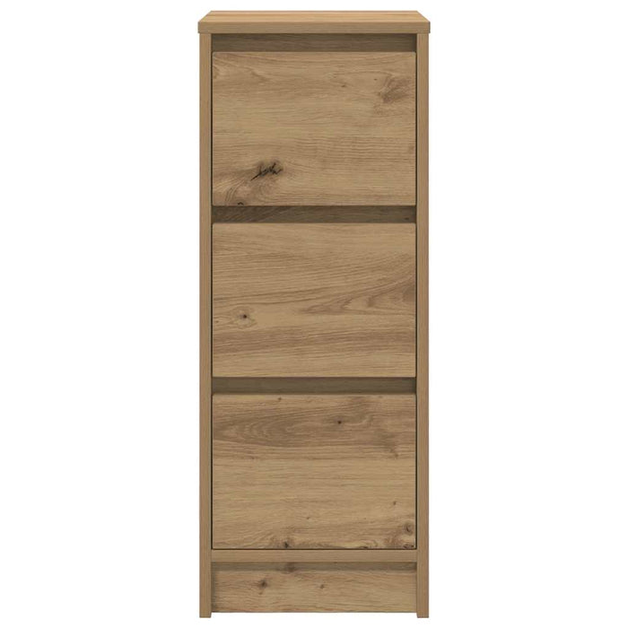 Credenza Rovere Artigianale 29,5x34x76 cm in Legno Multistrato 861642