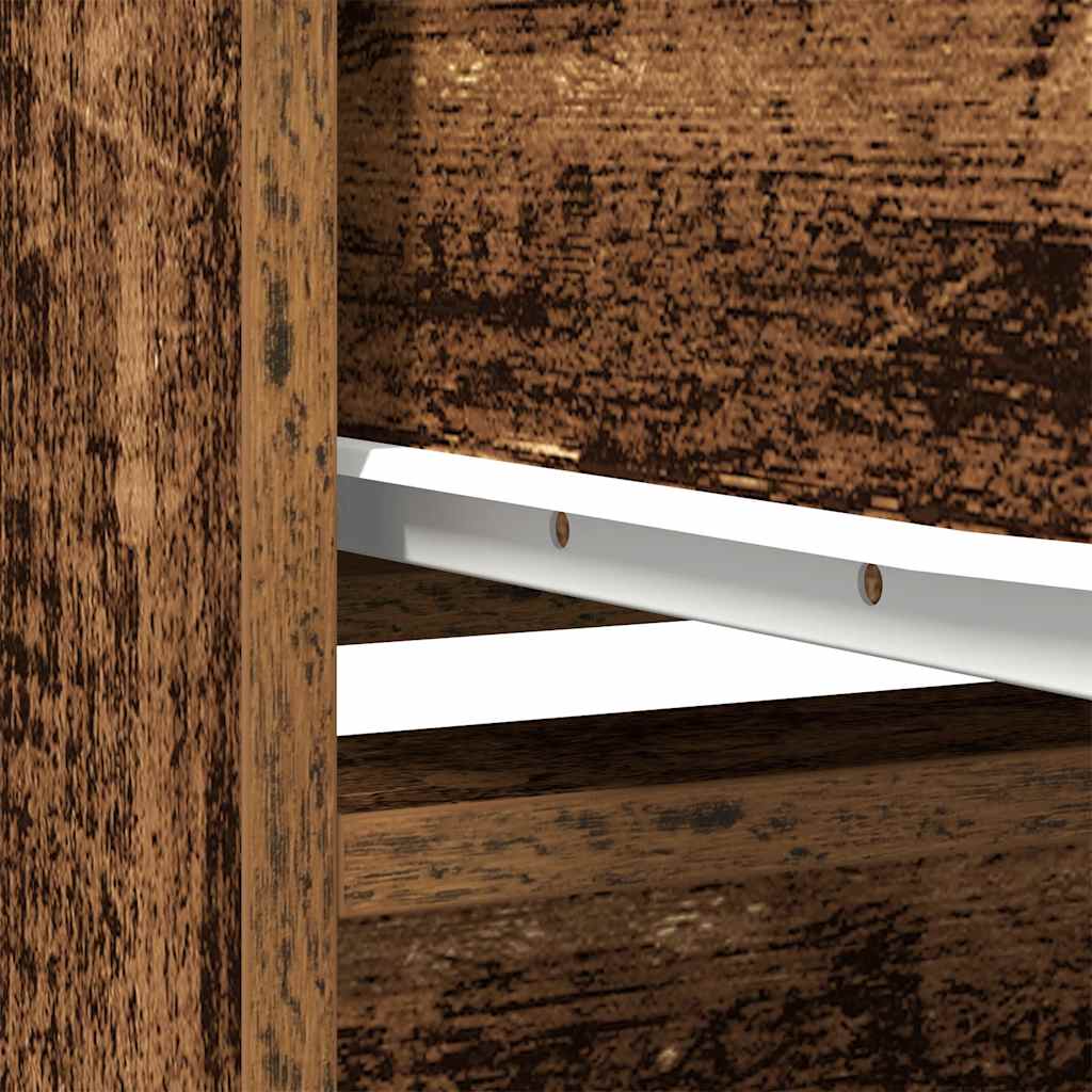 Armadio con Cassetto Legno Antico 55,5x34x119,5 cm Truciolato 861650