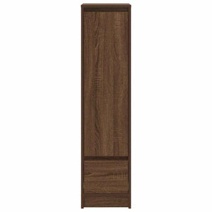 vidaXL Credenza Rovere Marrone 29,5x34x119,5 cm in Legno Multistrato