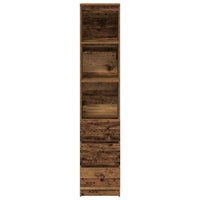 Credenza Legno Antico 37,5x35x180 cm in Truciolato 861668