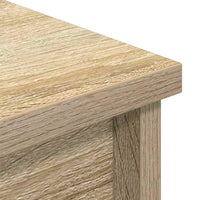vidaXL Credenza Rovere Sonoma 37,5x35x180 cm in Legno Multistrato