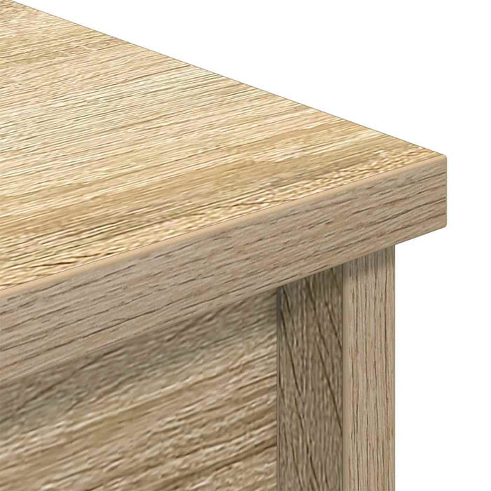 vidaXL Credenza Rovere Sonoma 37,5x35x180 cm in Legno Multistrato